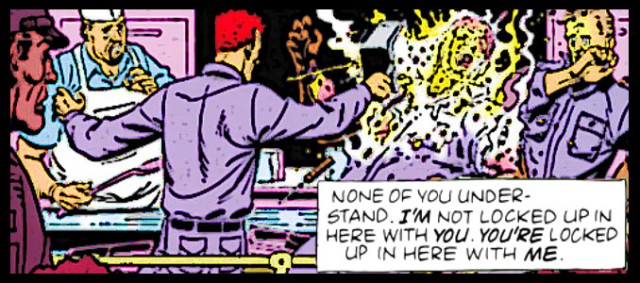 Rorschach is a bad-ass.  Read Watchmen if you haven't.