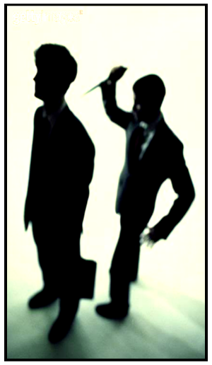 backstabbing