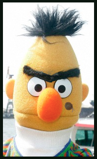 What's that on your face, Bert? Could it be a mole?