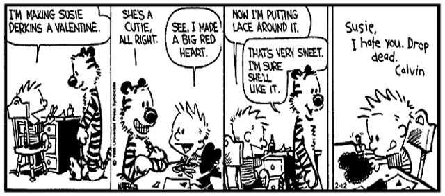 Calvin knows how to woo the ladies