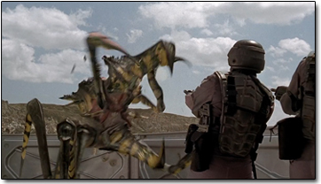 Its kinda like Starship Troopers