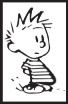 Time to start playing more Calvinball, buddy.