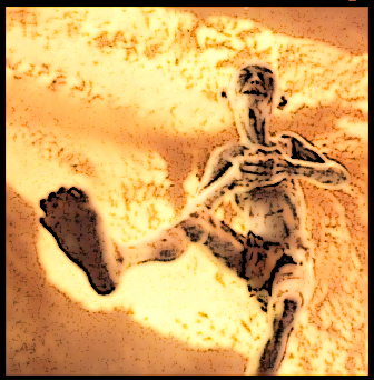 Falling into lava = Bad for your health