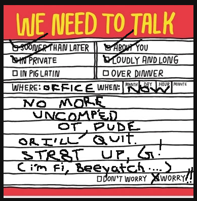 talking